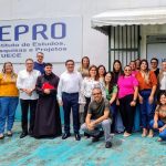 Nova Equipe administrativa do IEPRO junto com o Reitor da UECE.